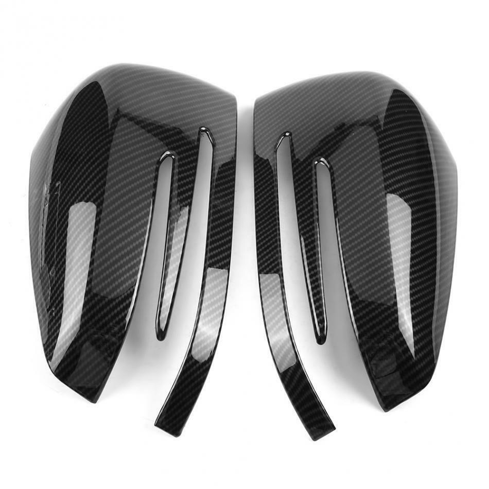 Carbon Fiber Car Side Rear View Mirror Cap cover for Benz A B C E GLA W204 W212