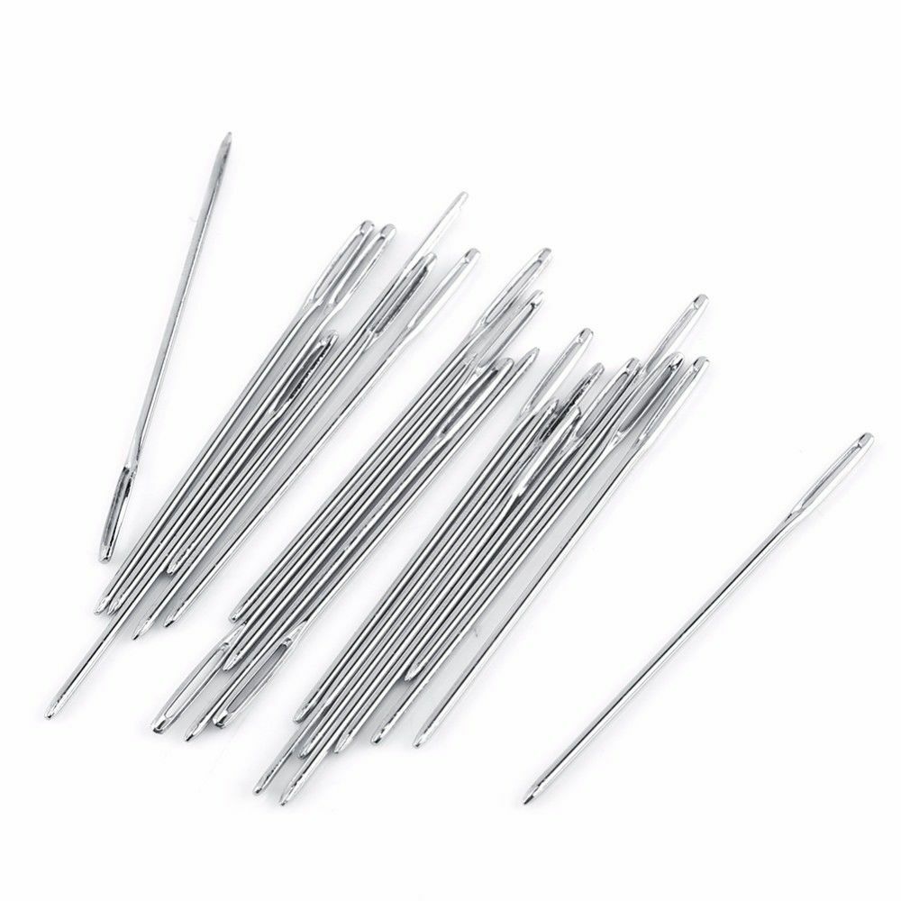 5 Pcs Wool Hand Sewing Knittng Needles Large Eye Embroidery Tapestry Craft
