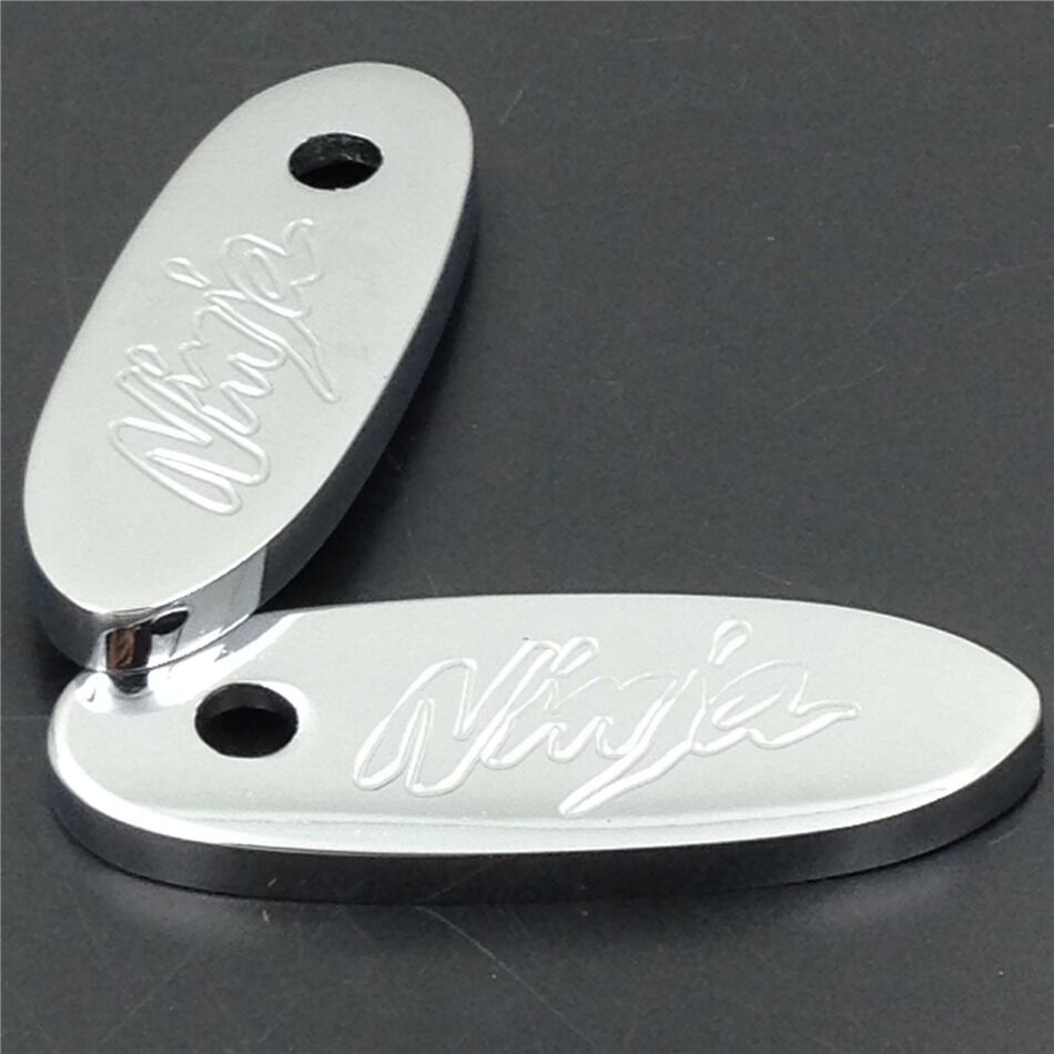 Mirror Block off base Plates for Kawasaki Ninja 500R / EX500 / GPZ500S/ ZX-6R
