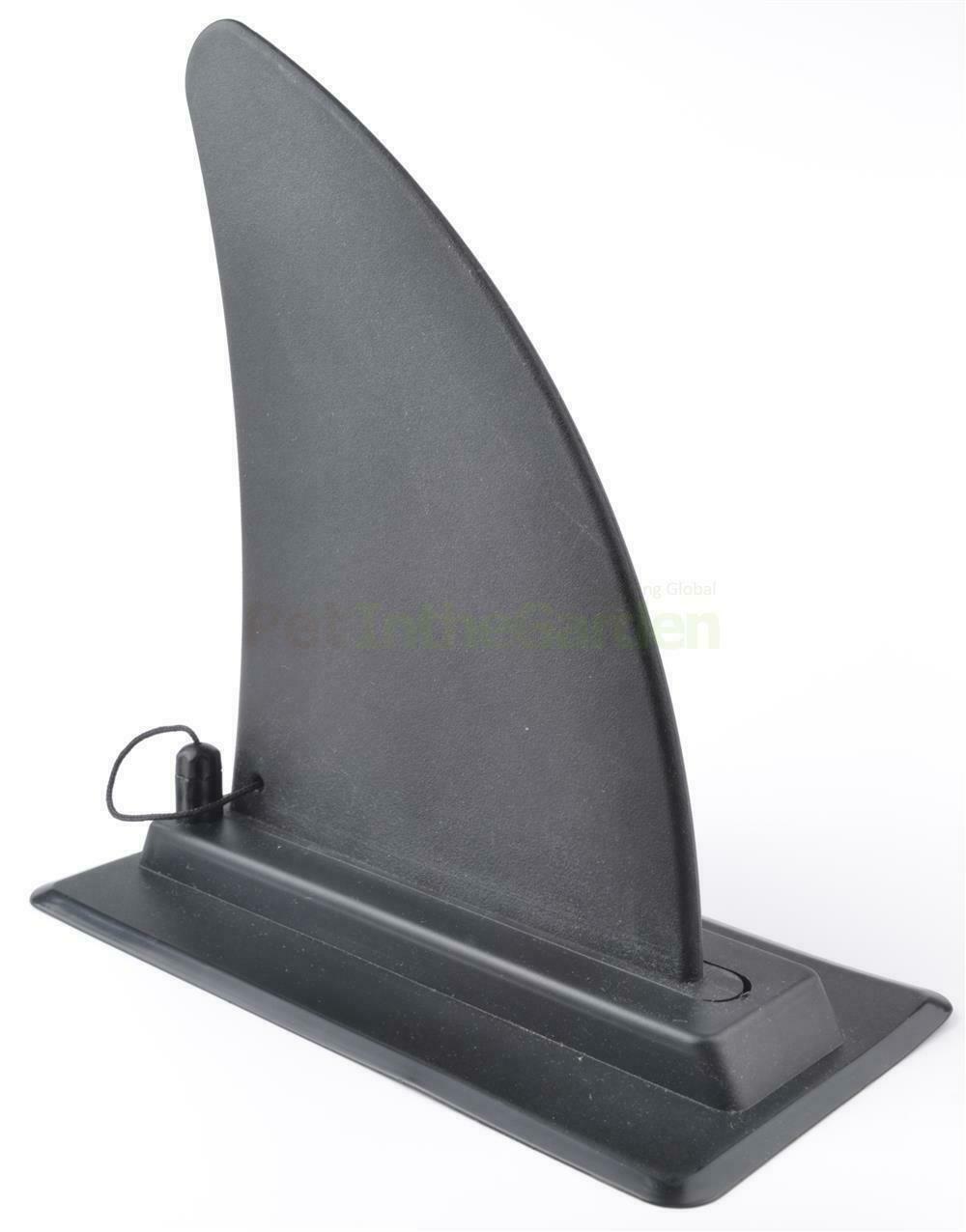 Premium Black Plastic Kayak Skeg Tracking Fin - Universal Fit
