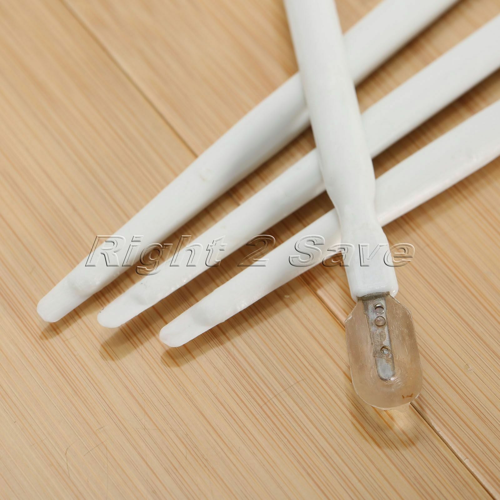 10pcs White Bee Keeper Royal Jelly Pen Soft Silicon Head Beekeeping Tool