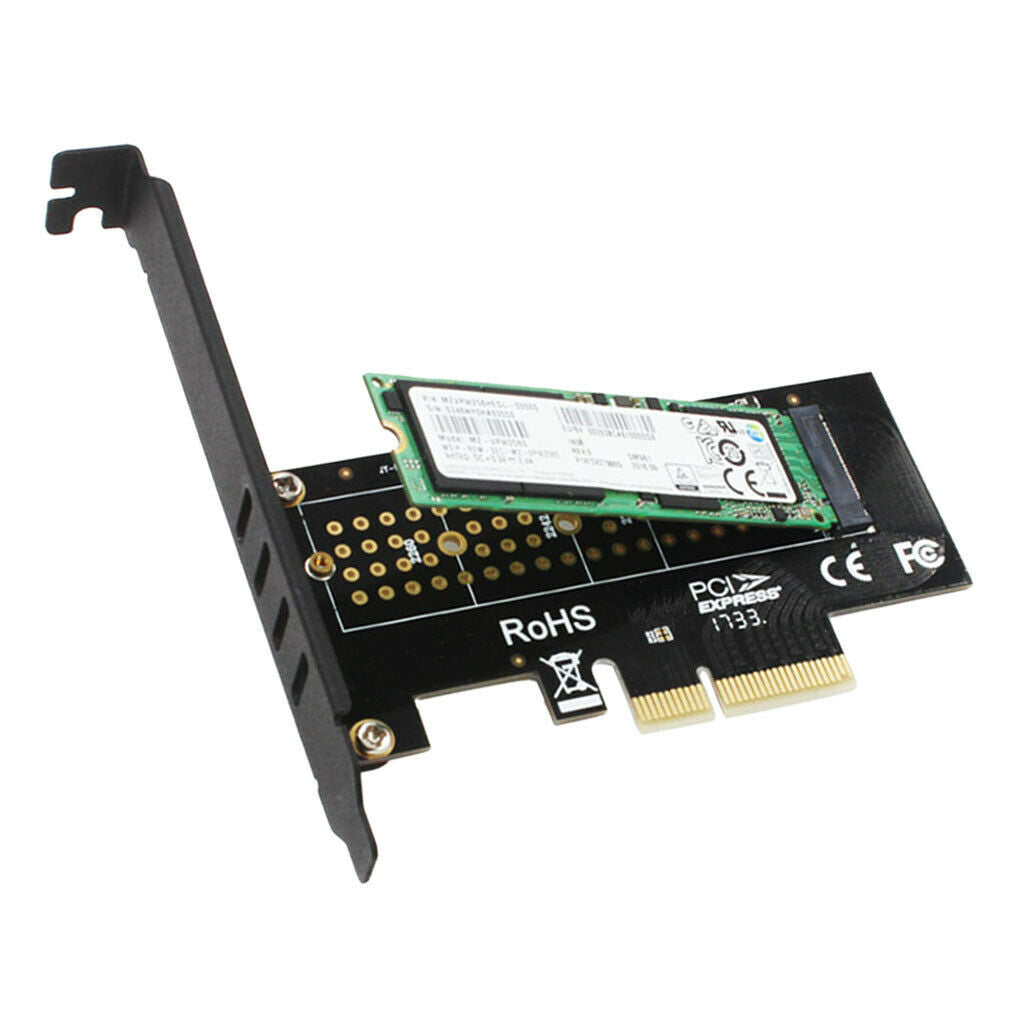 1 Pc M.2 to PCIe Adapter, NVME SSD PCI-e 3.0 x 4 Host Controller Expansion Card