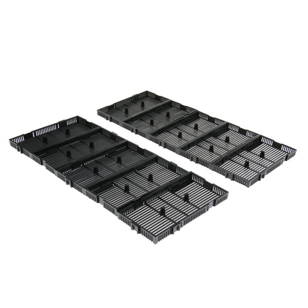 30 Pcs Aquarium Fish Tank Isolation Net, Divider Filter Patition Board Net
