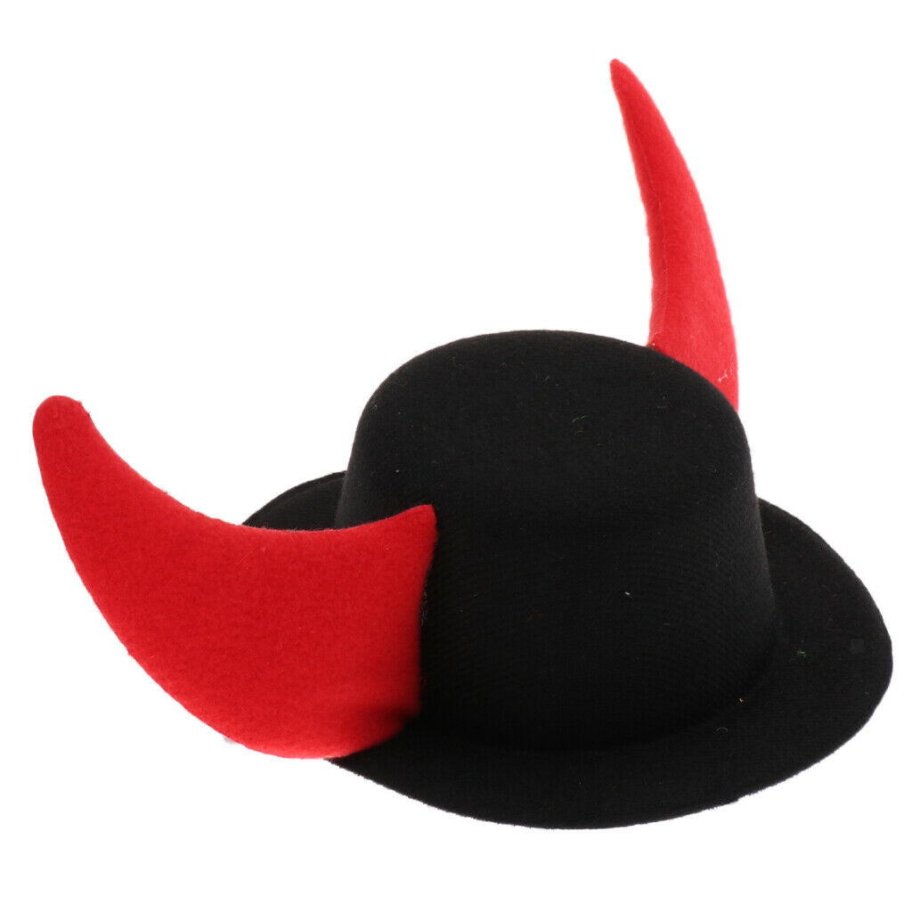 Pet Dog Puppy Cat Horn Hat Christmas Hat for Pets Winter Party Clothes Xmas