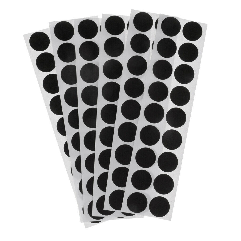 900pcs Self Adhesive Shooting Paper Target Paster Stickers Patches Black