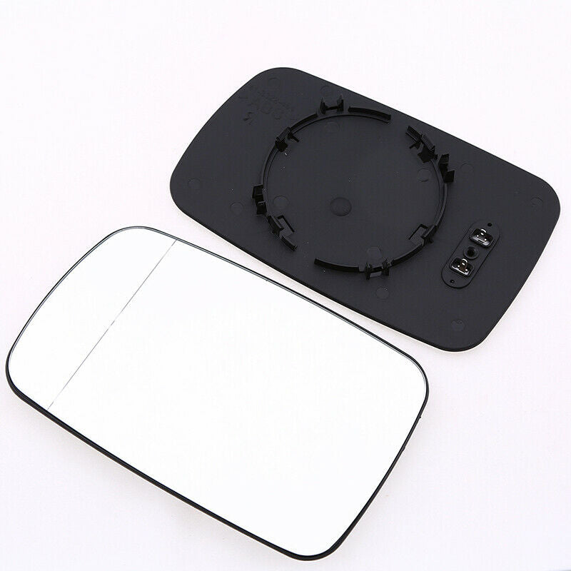 2Pcs Side Mirror Glass Right Left White For BMW 3-Series E46 Coupe 1999-2006