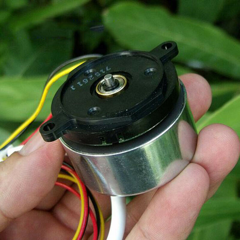 DC 12V-48V Brushless Motor Dual Ball Bearing 10000RPM Outer Rotor CCW Fan Motor