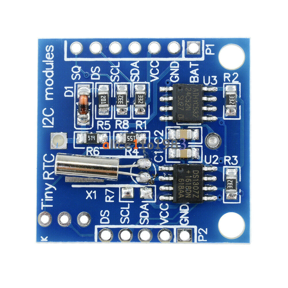 Arduino I2C RTC DS1307 AT24C32 Real Time Clock Module For AVR ARM PIC SMD