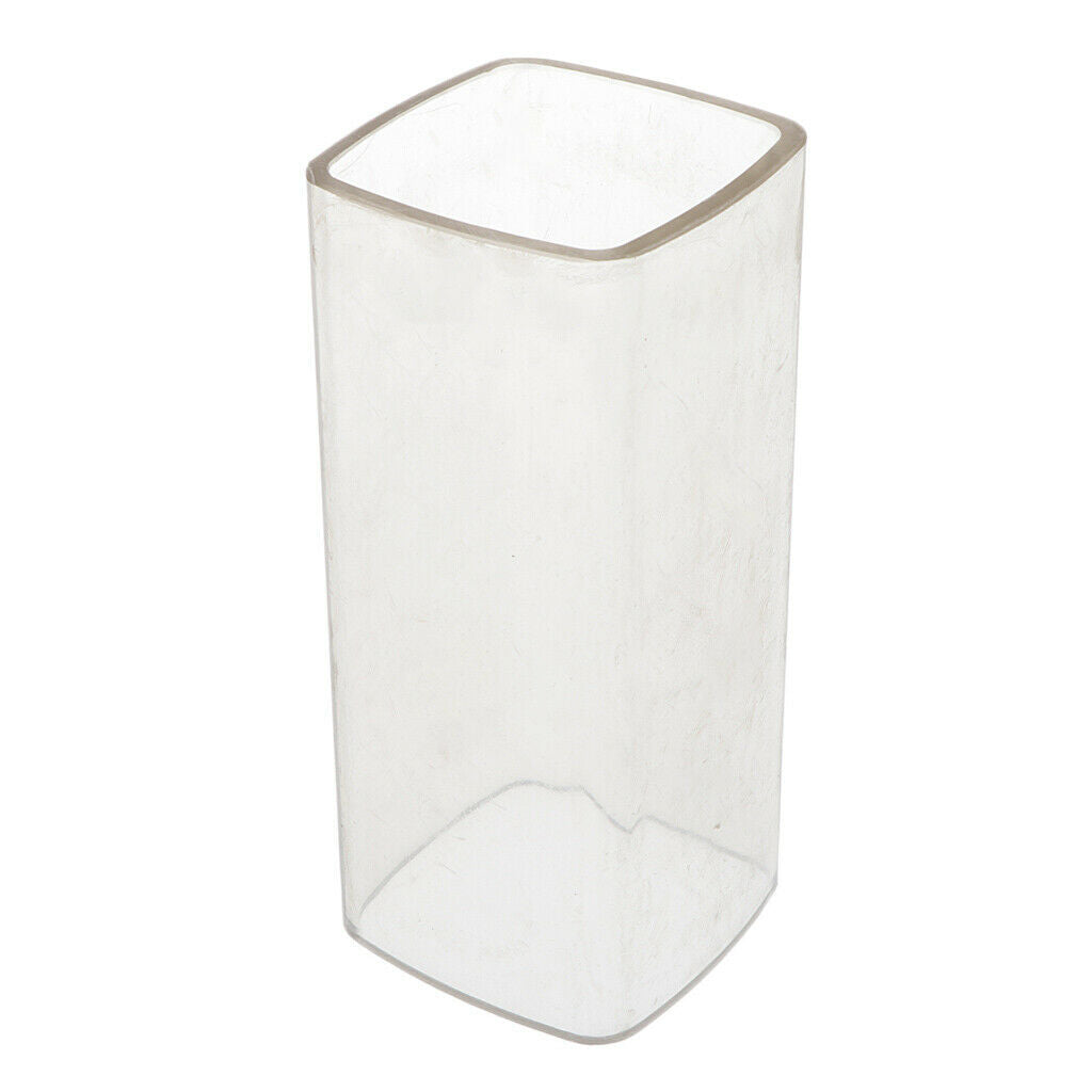 Square Plastic Candle Molds Moulds for DIY Candles Making Crafts 5x5x12.7CM