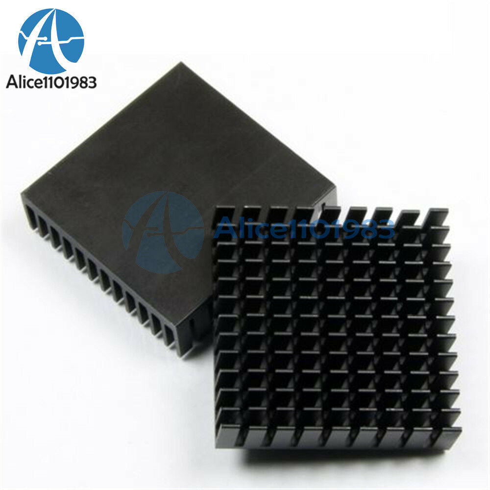 Aluminum Heatsink Cooling 40x40x11mm for LED Power Memory Chip IC Transistor