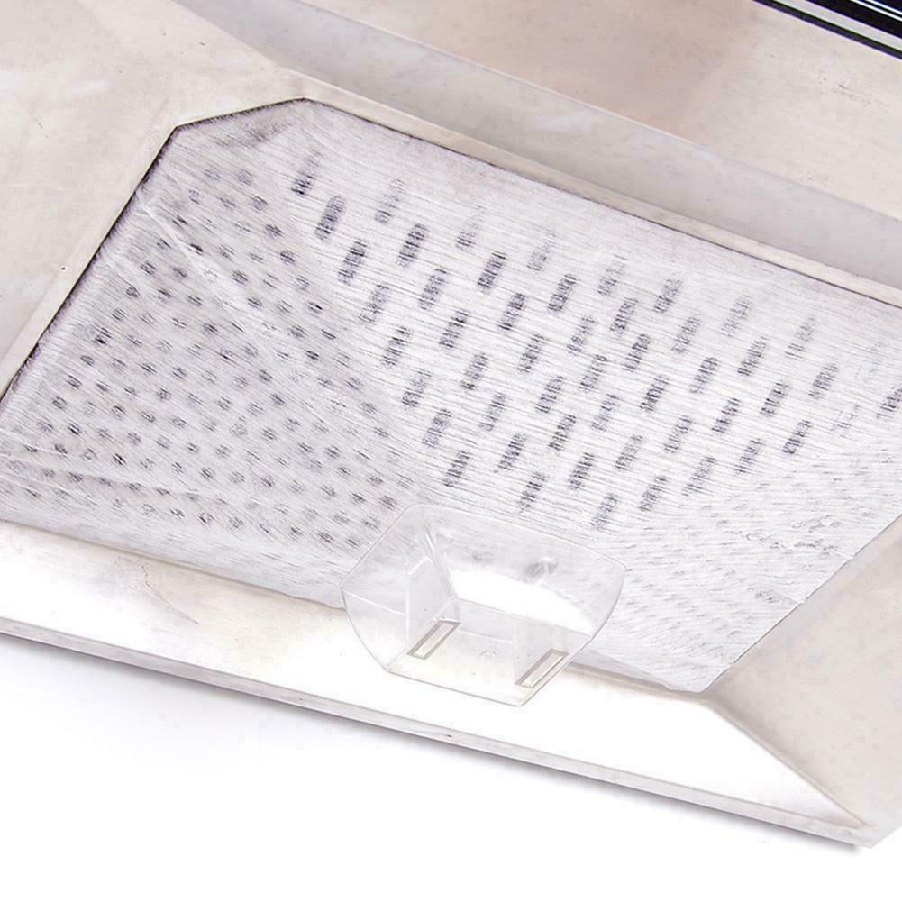 12pcs x Kitchen Oil Filter Paper Smoke Exhaust Ventilator Nonwoven Hood L5X1