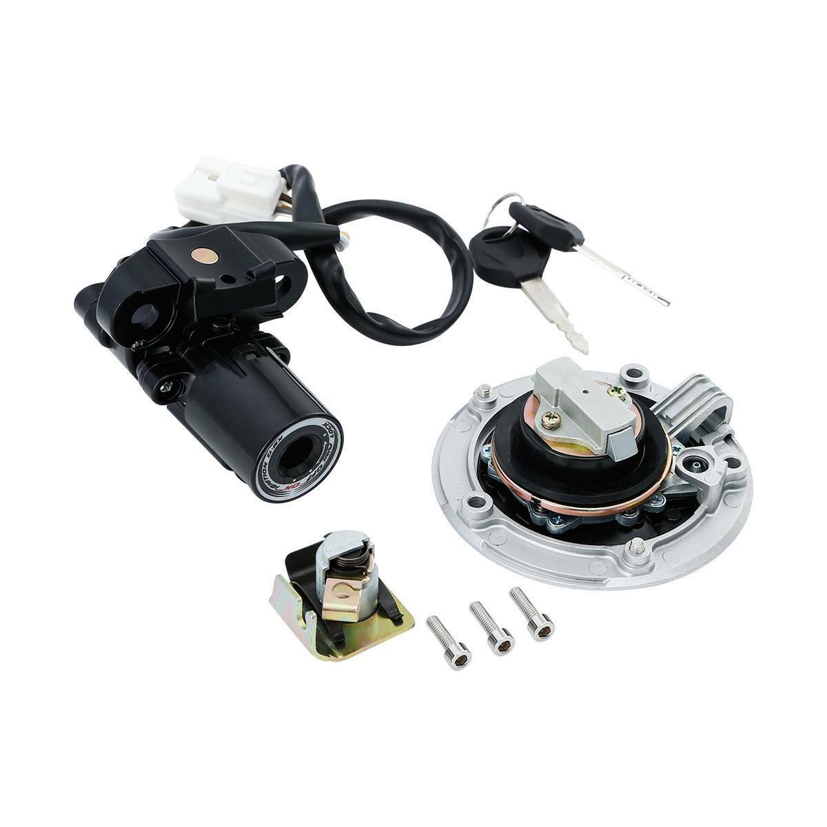 Fuel Gas Cap Ignition Switch Seat Lock Fit For Kawasaki Z1000 2010-2016 15 14 13
