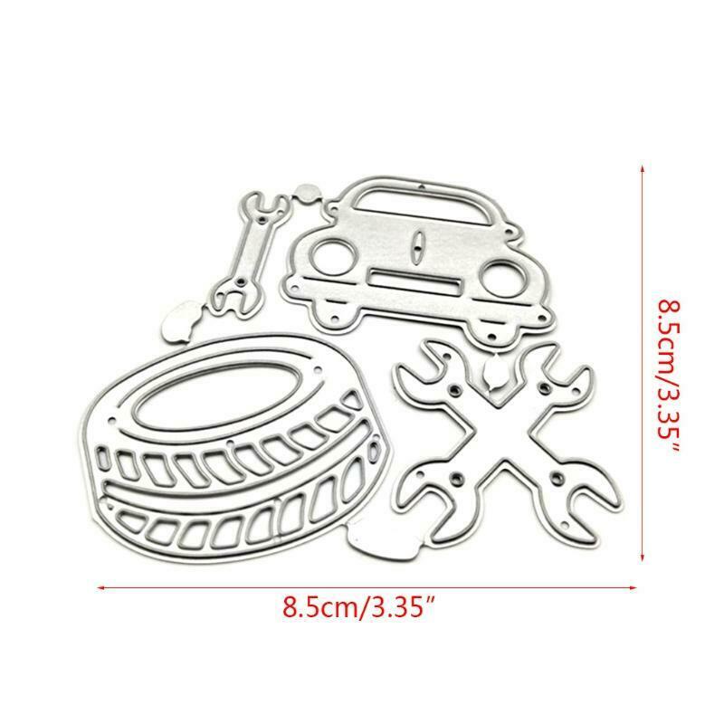 Auto Mechanic DIY Embossing Stencil Carbon Steel DIY Album Paper Card Mould