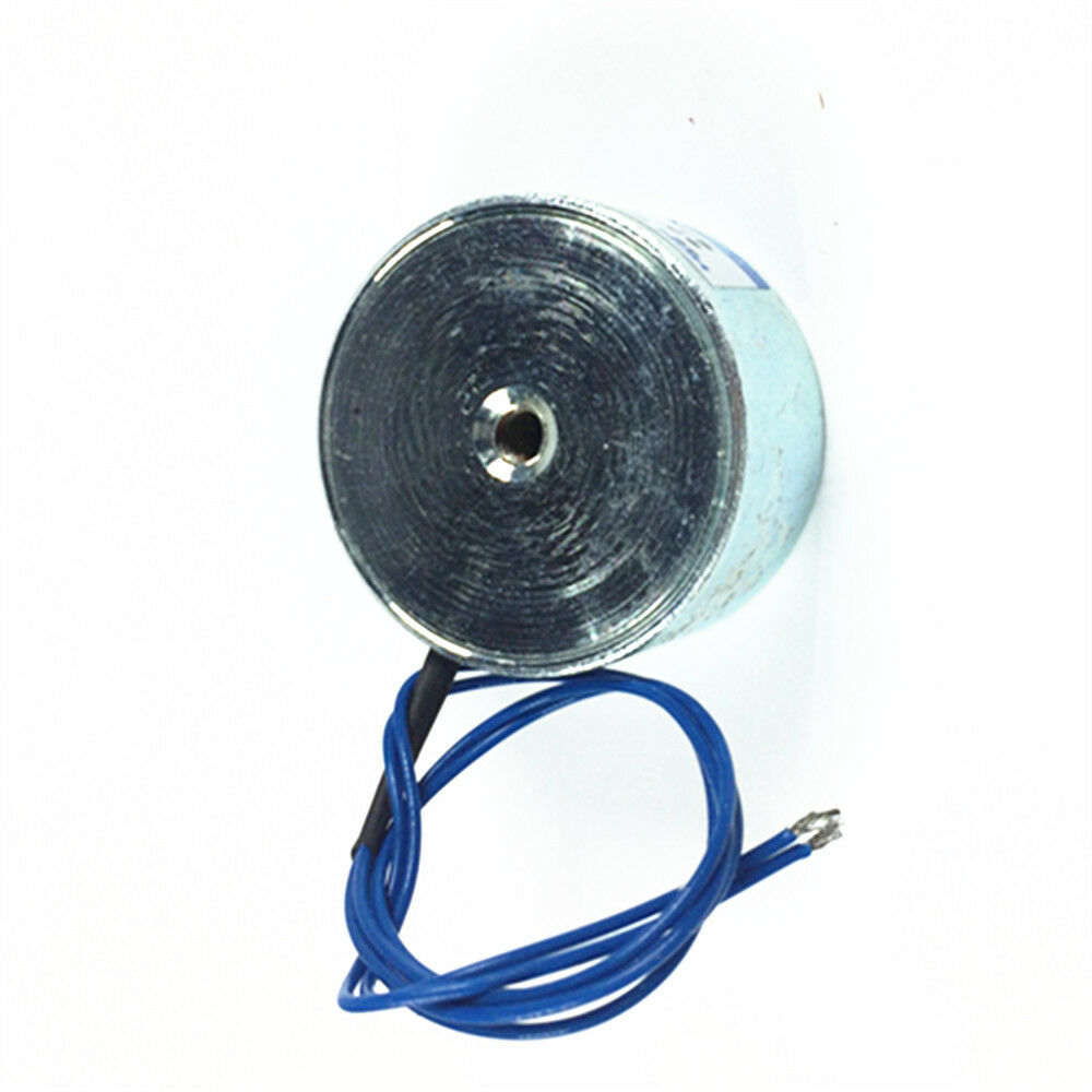 P40/20 40mm 24VDC Holding Lifting Magnet Electromagnet Lift Solenoid 25kg 55LB
