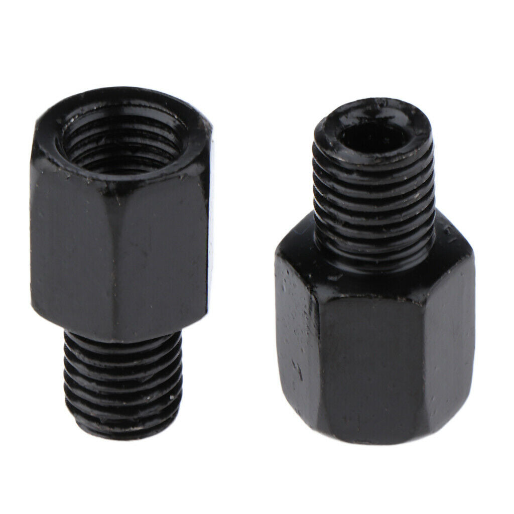 2Pcs motorcycle mirror thread adapter M10 to M10 for motorcycle