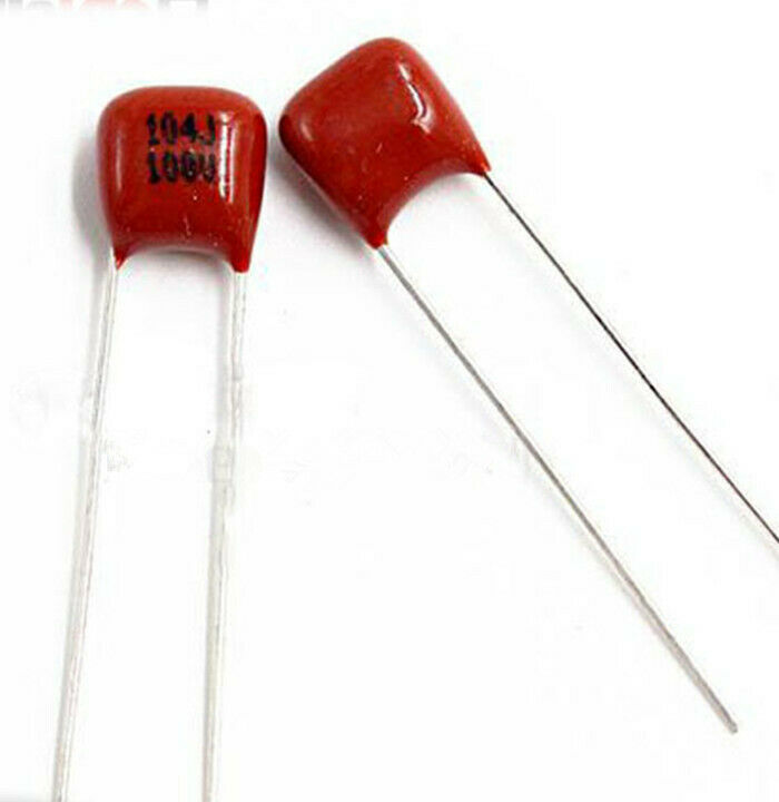 20Pcs CBB Capacitor 630V 104J 104 0.1UF 100NF 104J630V Pitch 10mm P10