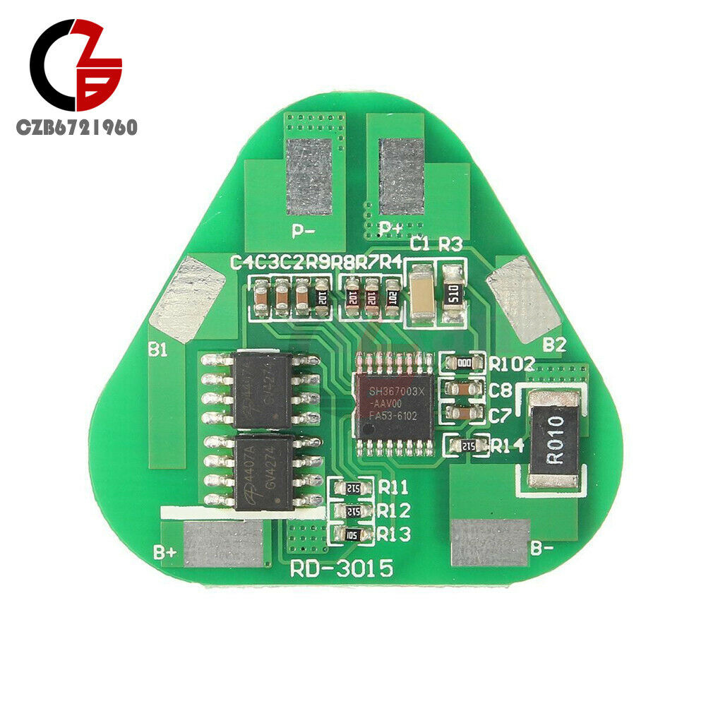 3S 4A Li-ion Lithium Battery Protection PCB Circuit Board 3 Cell 10.8V 11.1V 12V