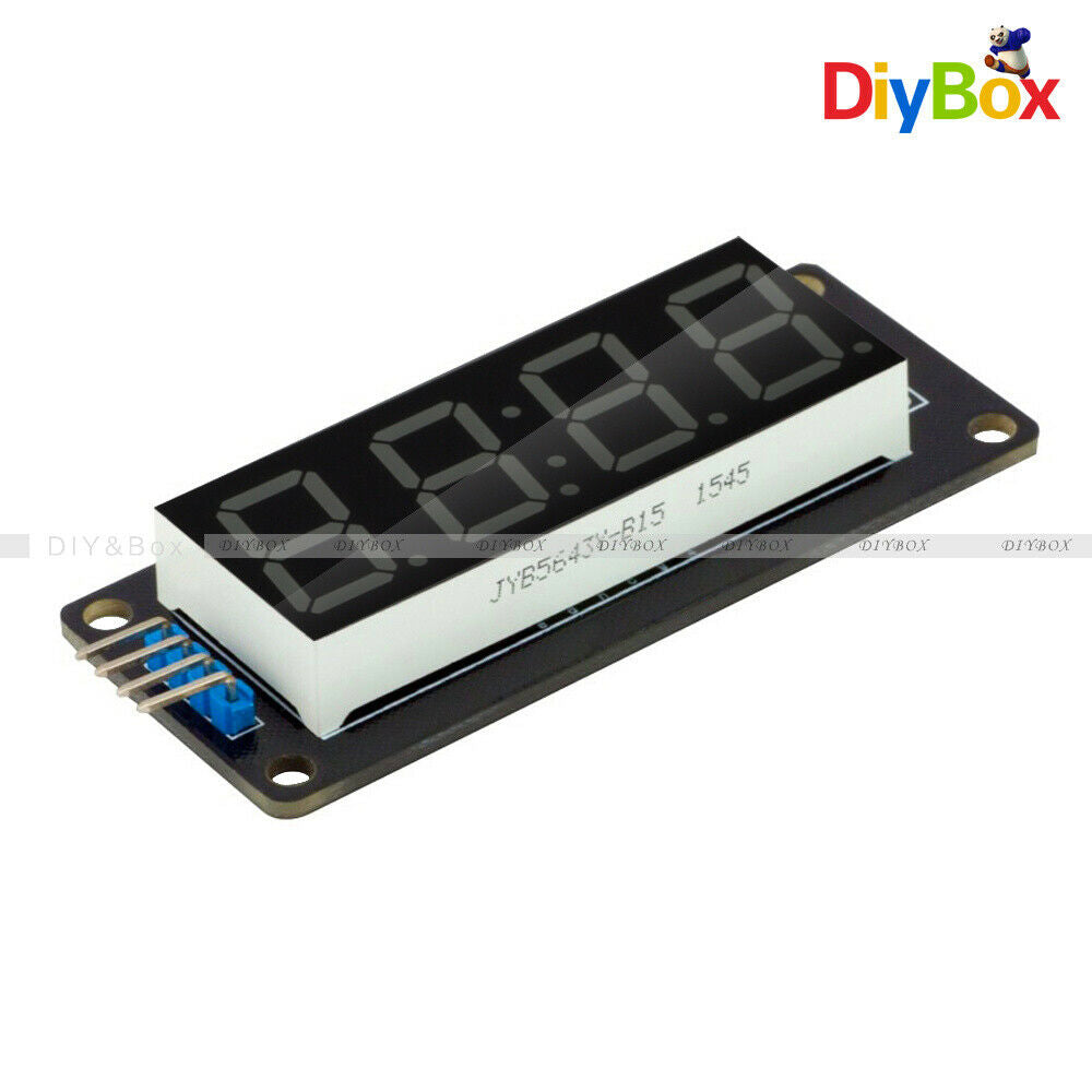 5PCS 0.56'' TM1637 4Bit Digital LED 7 Segment Clock Tube Display F Arduino Blue