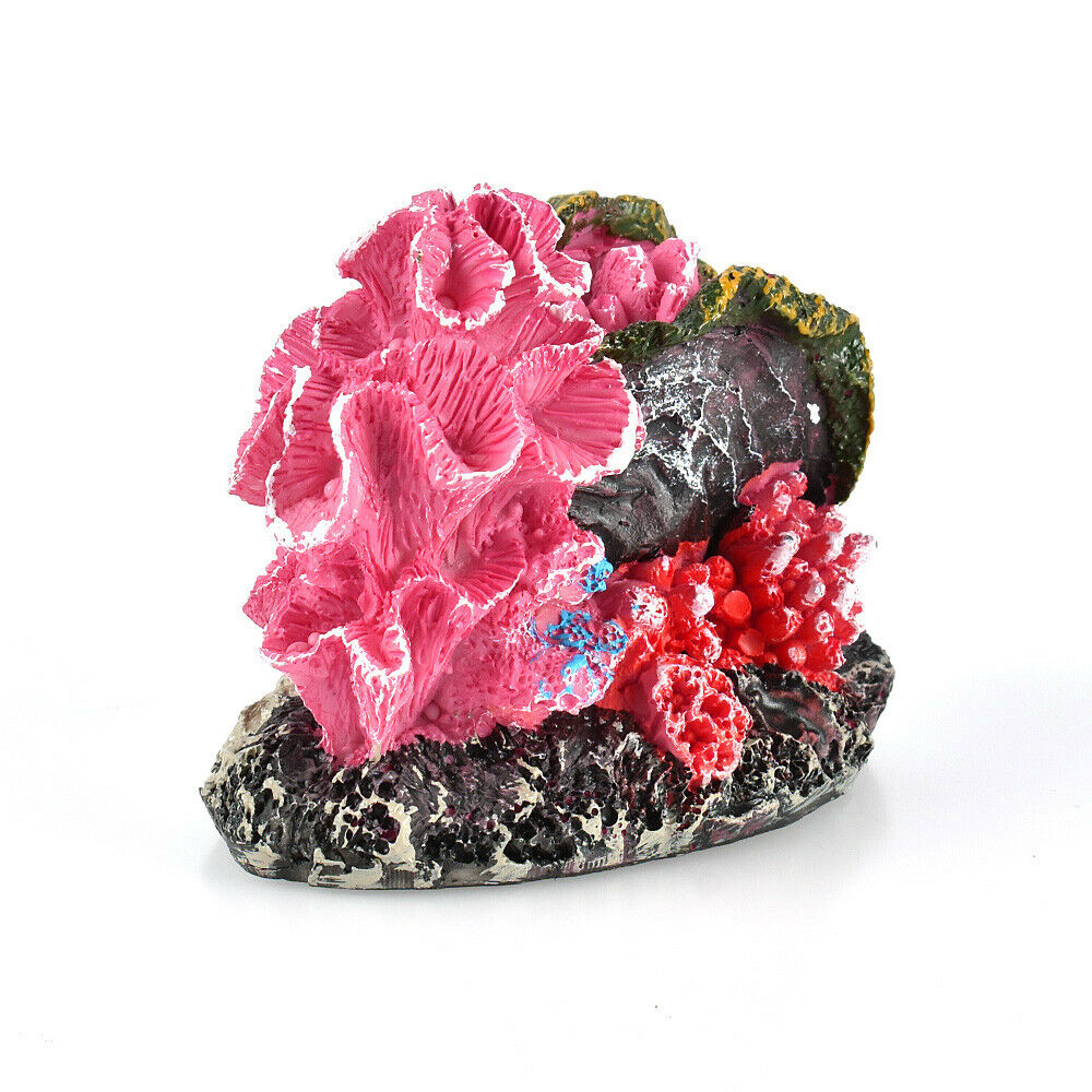 Artificial Coral Fish Tank Landscaping Reef Rockery Hideaway Aquarium Decoration