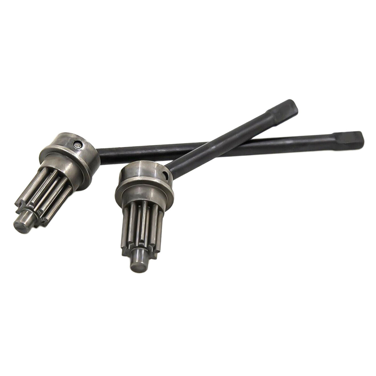 2x Metal TRX4 Upgrade Universal Driveshafts for TRX4 TRX6 RC 1:10 Cars Parts
