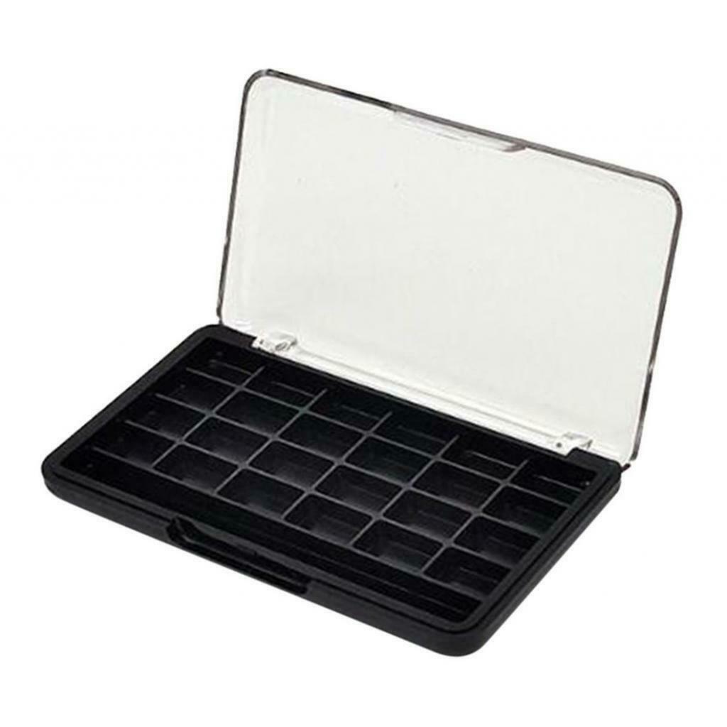 3Pcs 24 Grids Empty Makeup Lipstick Cosmetics Powder Blusher Palette Case