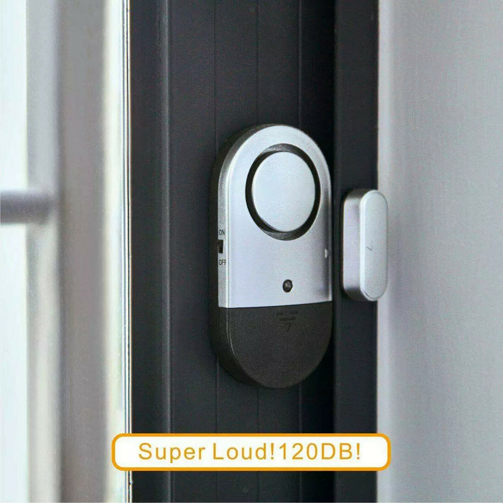 Entry Door Window Open Alarm Magnetic for Kids Safety Alarms Dorm Safe