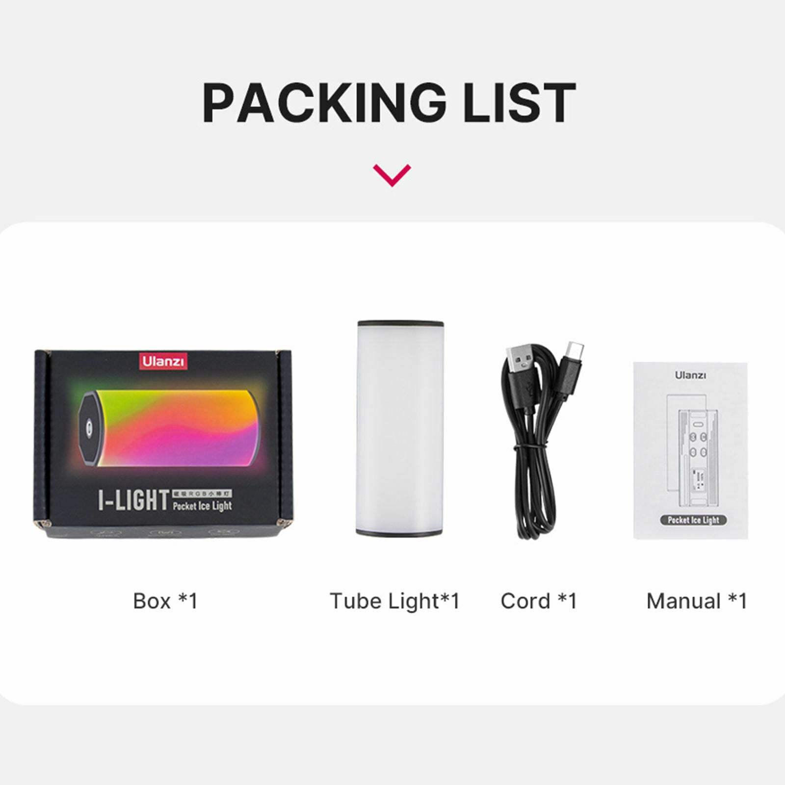 RGB LED Light Color Strong Magnet for Shooting Video Video Live Streaming