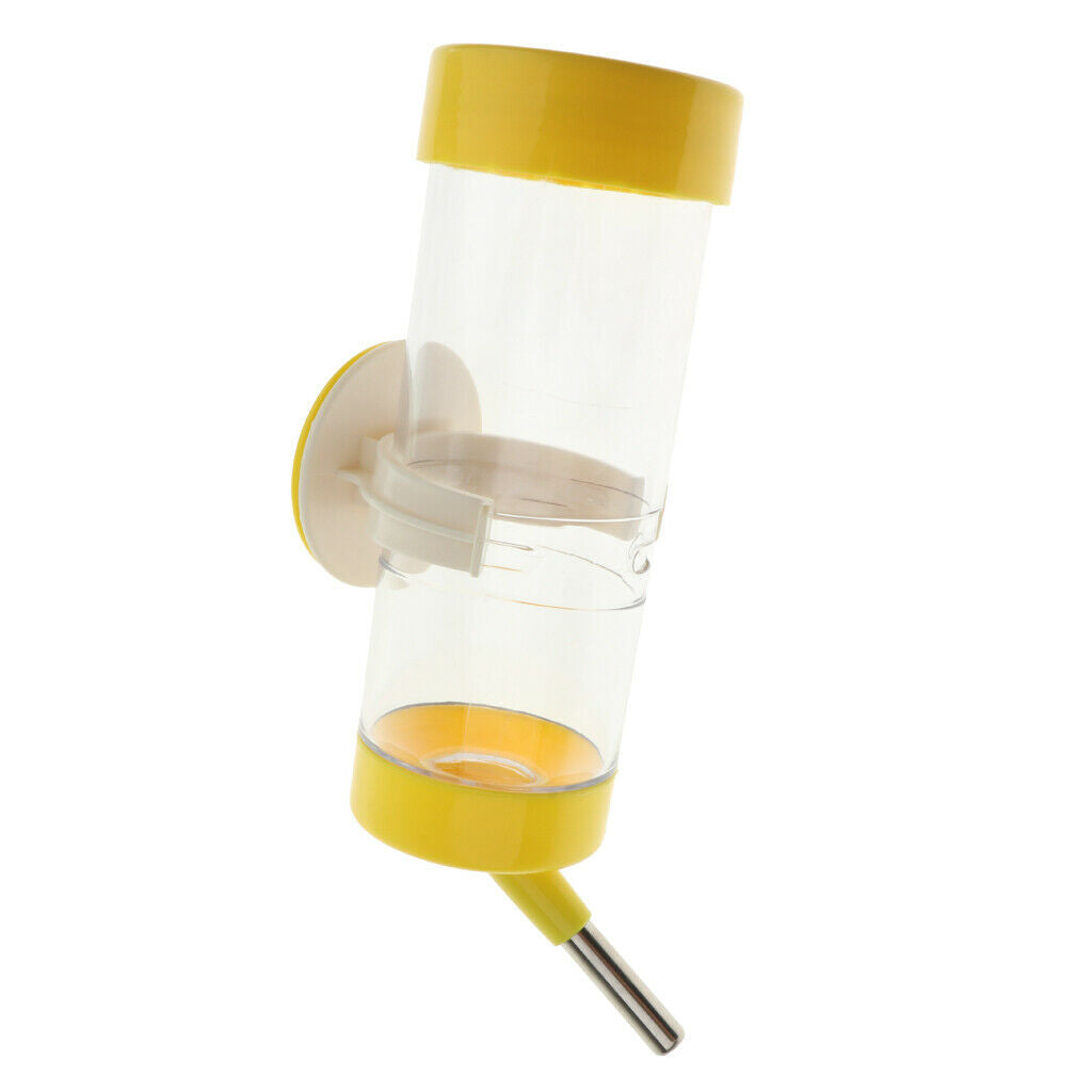Portable Pet Cage Hanging Water Bottle Dog Cat Lightweight Water Dispenser