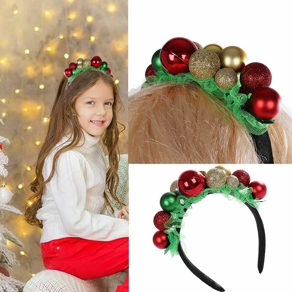 Attractive Creative Beautiful Lovely Hairbands Christmas Bell Party Decoration