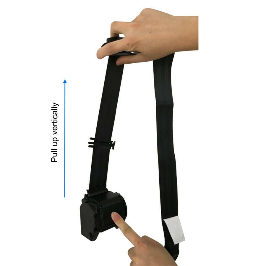 Adjustable Seat Belt Car Truck 3 Point Short Iron Rod Steel Wire Buckle Belt