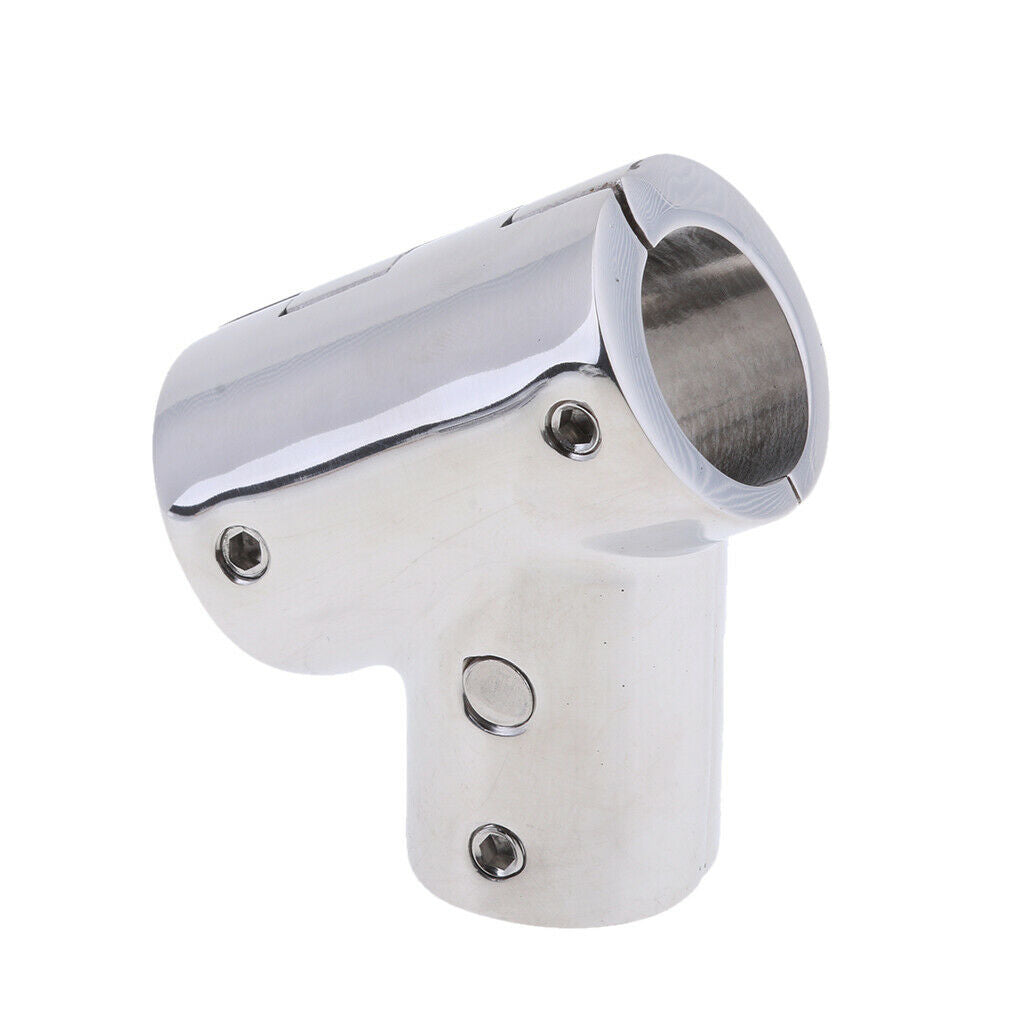 316 Marine-Grade Stainless Steel 60 Degree Boat Hand Rail Fitting Hardware 7/8''