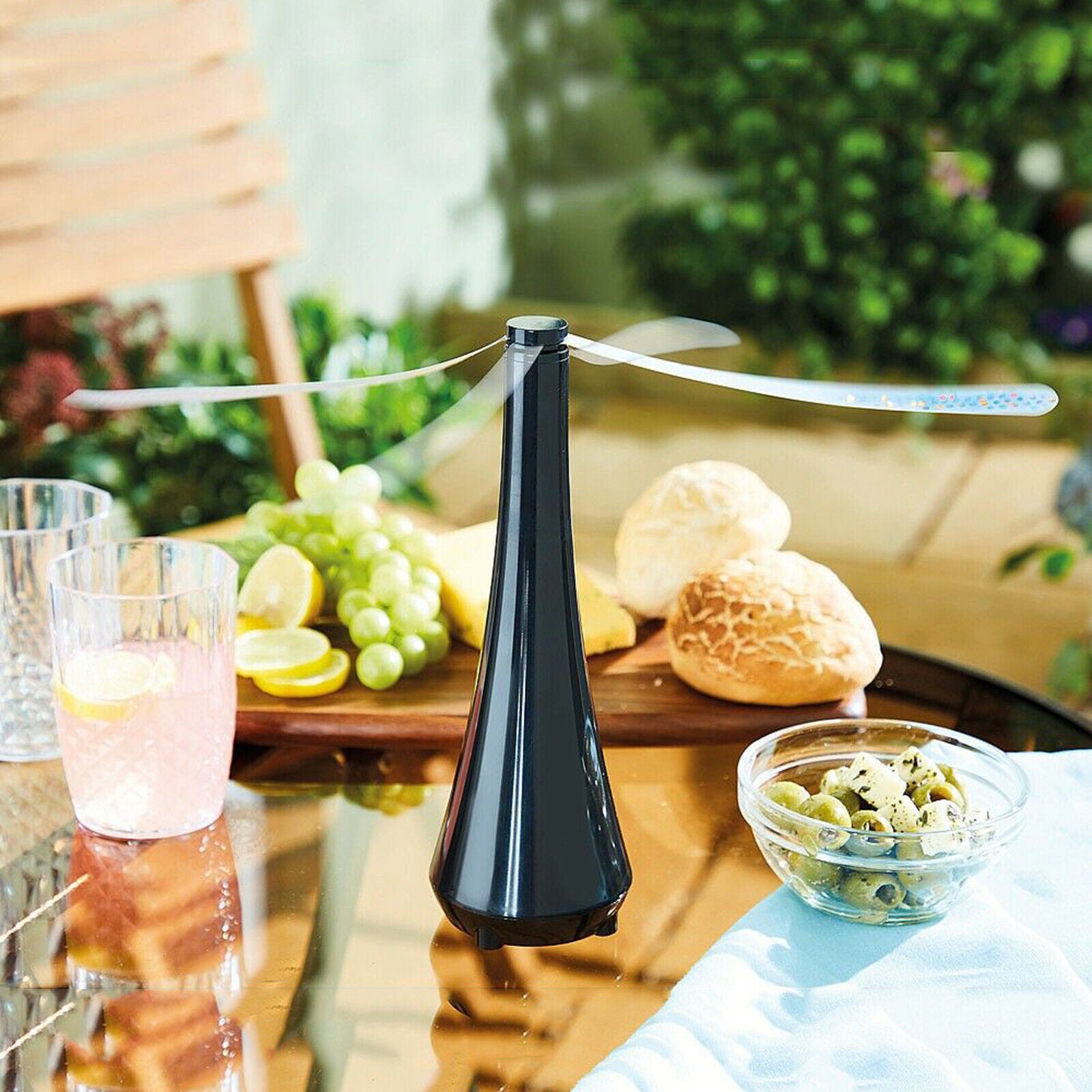 Portable Indoor Outdoor Fly Repellent Fan Pest Insect Repellent Fan Tool