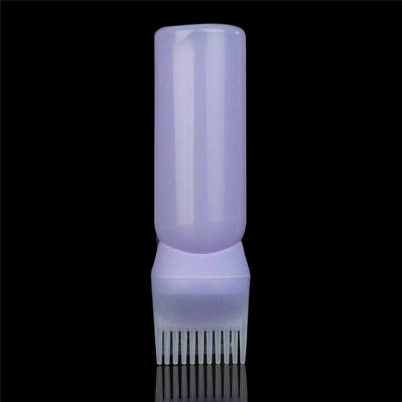 Dyeing Shampoo Bottle Oil Comb 120ML Hair Tools Hair Dye Applicator Brush BottS1