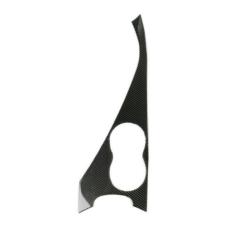 For Infiniti Q50 2014-2019 Carbon Fiber Water Cup Holder Panel Cover Decorative