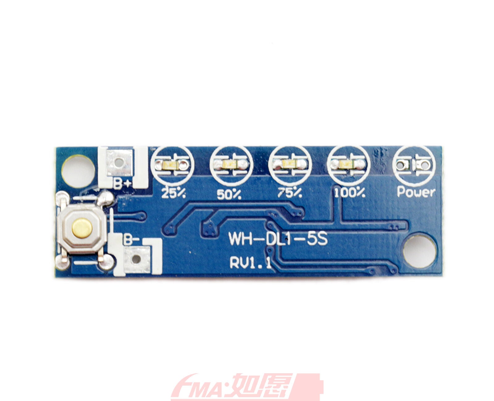 Voltage LED Indicator Capacity Display for 3S 11.1V Li-ion Li-Po Battery R1:511
