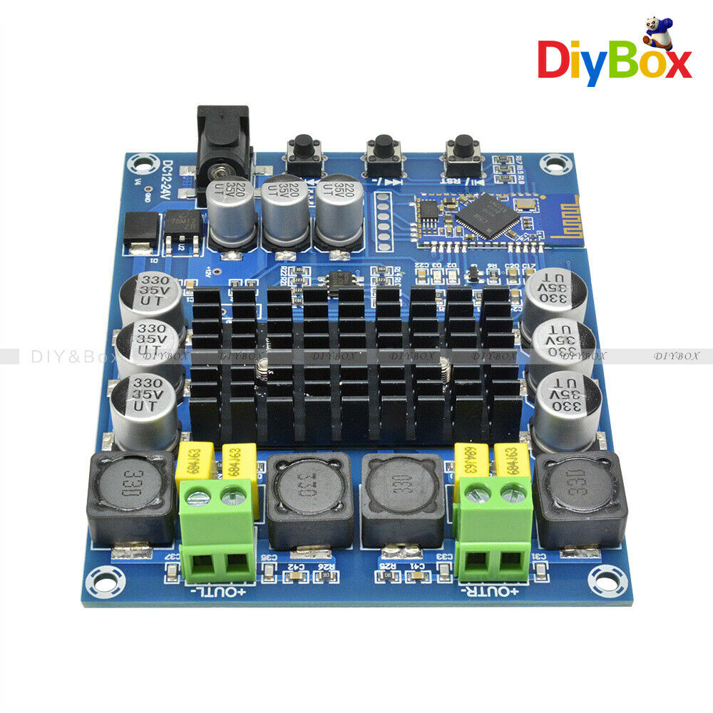 TPA3116D2 120Wx2 Wireless Bluetooth 4.0 Audio Receiver Digital Amplifier Board