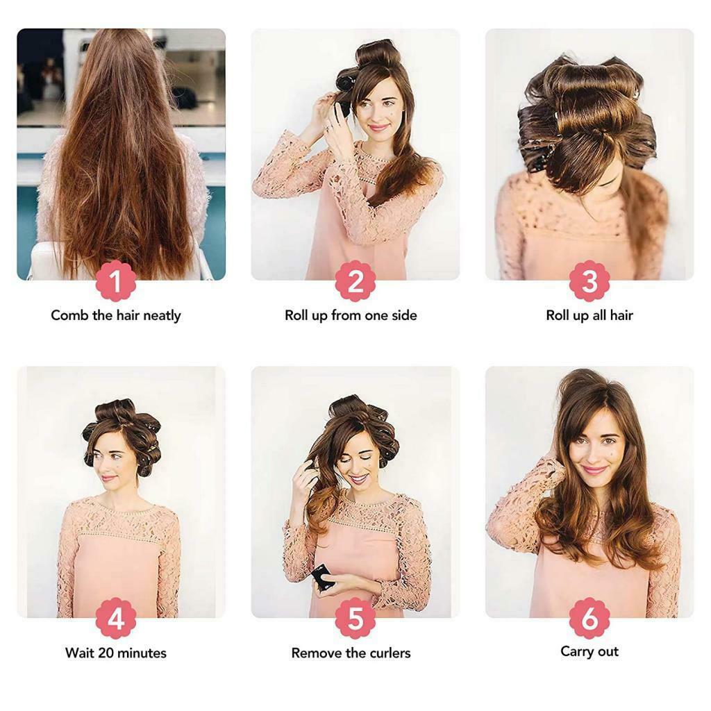 40x Hair Roller Curling Curls DIY Hair Accessories Hairdressing Curlers