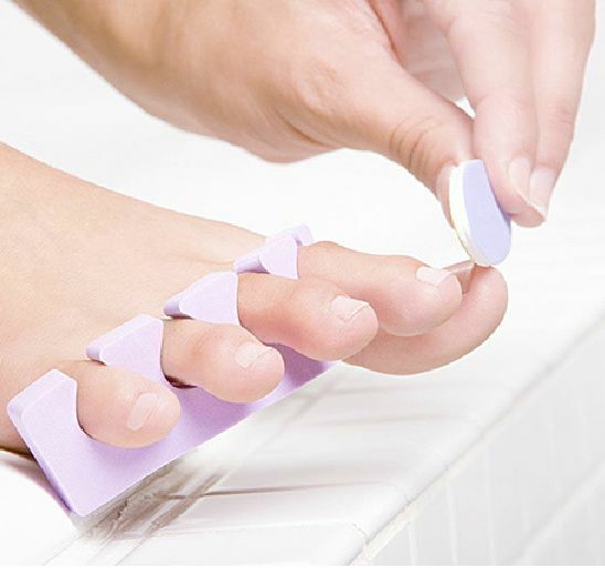 10PCS Nail Art  Sponge Foam Finger Toe Separator Salon Pedicure Manicure Tool JT