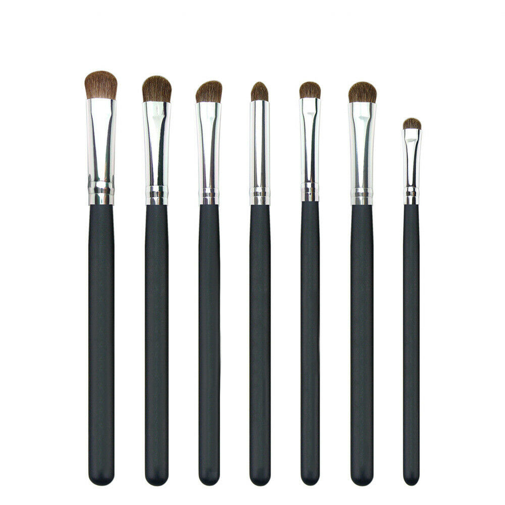 14x Portable Travel Eye Makeup Brushes Set Eyeshadow Eyelash Buffing Brush