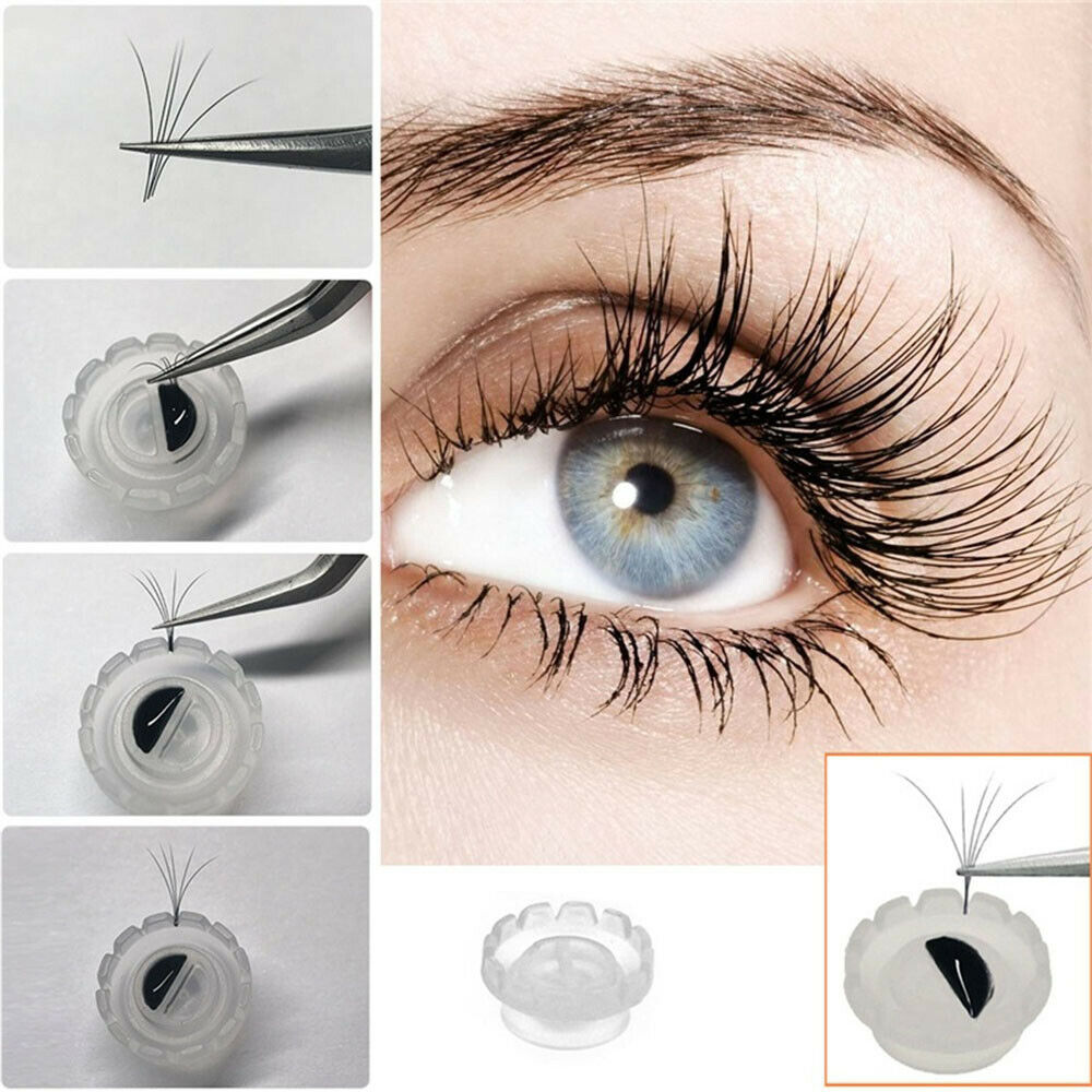 Cup Eye Lash Extension Tools Eyelashes Adhesive Stand Eyelash Glue Holder