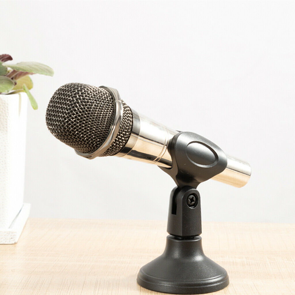Performance Microphone Holder Adapter 26-30mm Tabletop Mic Stand Clip Parts