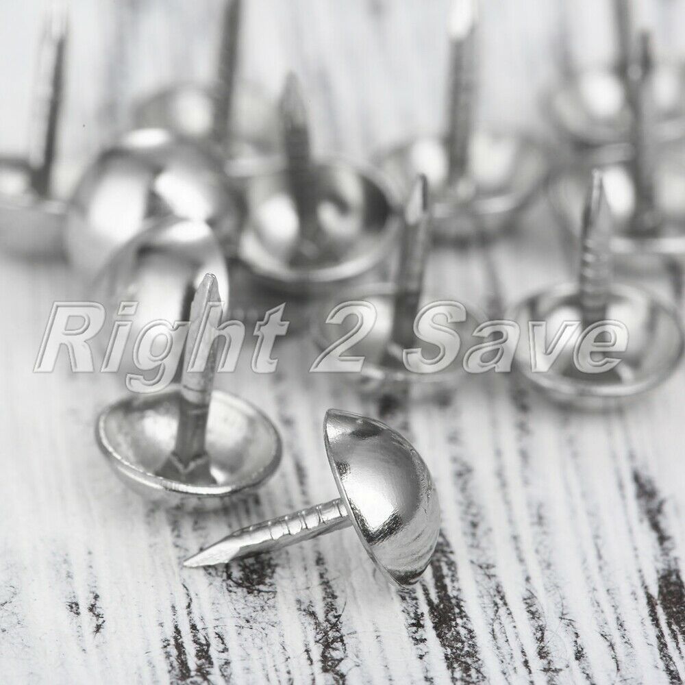 7mm Jewelry Box Sofa Upholstery Tack Nail Stud Furniture Craft Decorative 100pcs