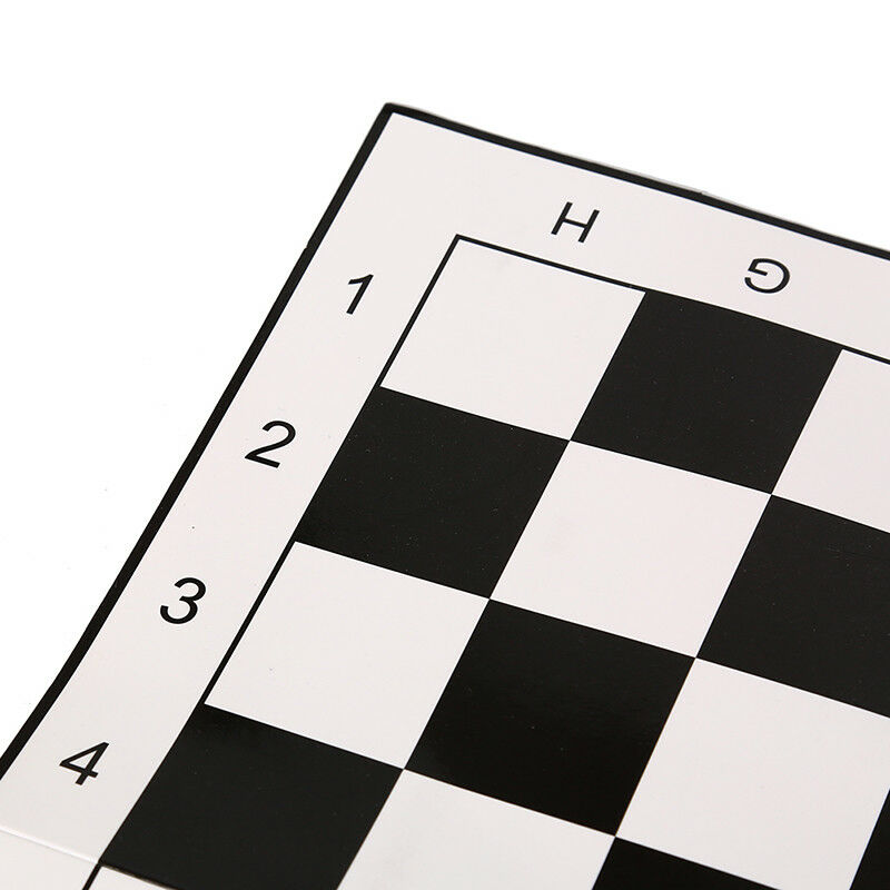 international checkers portable folding plastic chess game board + 24pcs cheBDA