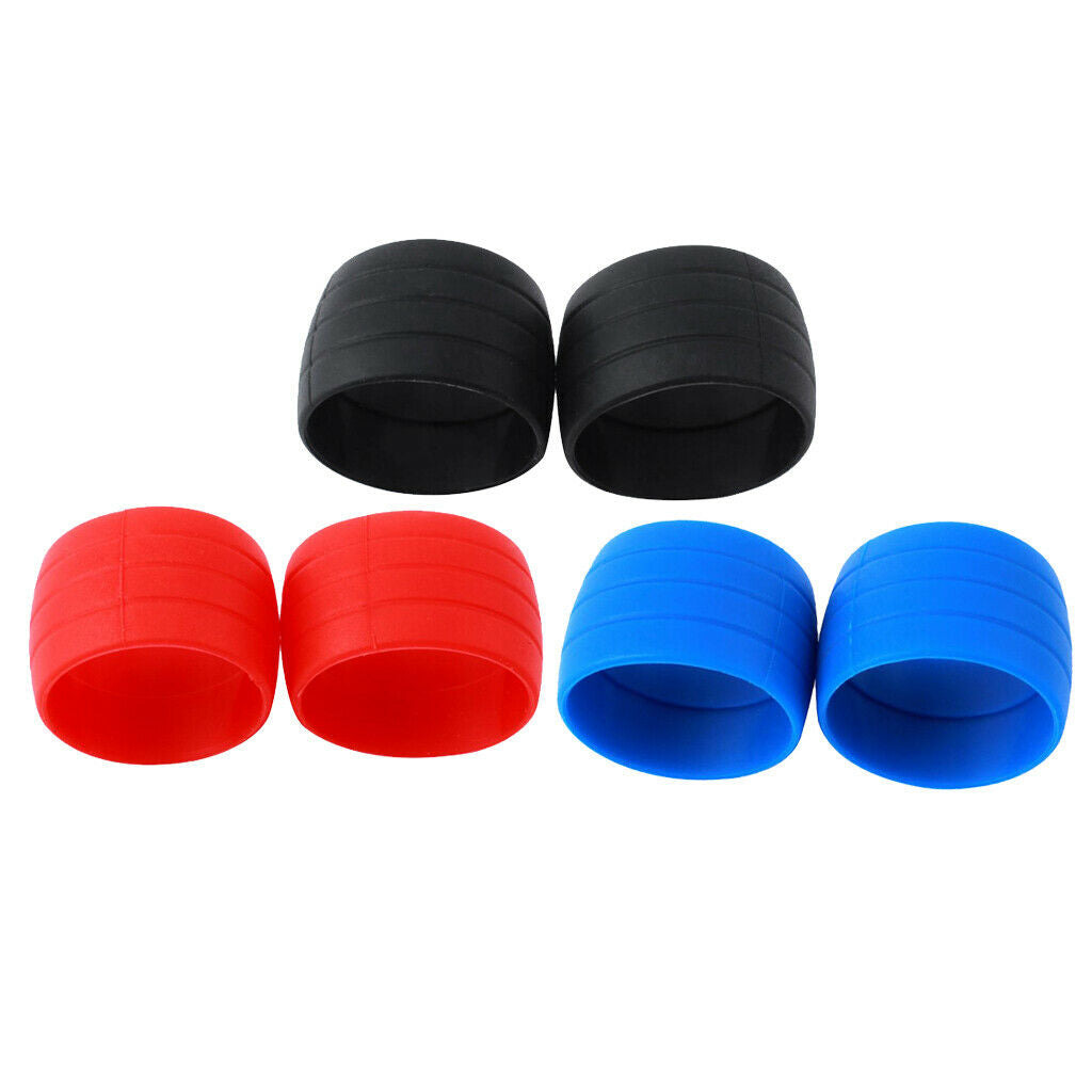 6x Fixing Ring Fasten Loop Sleeve for Road Handlebar Tape Wrap Belt Tape