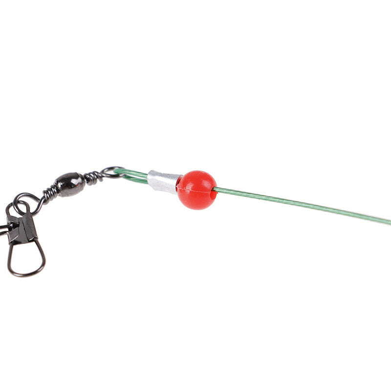5PCs Wire Fishing Lure Cage Fish Bait Cage Fishing Trap Basket Feeder HolderBDD