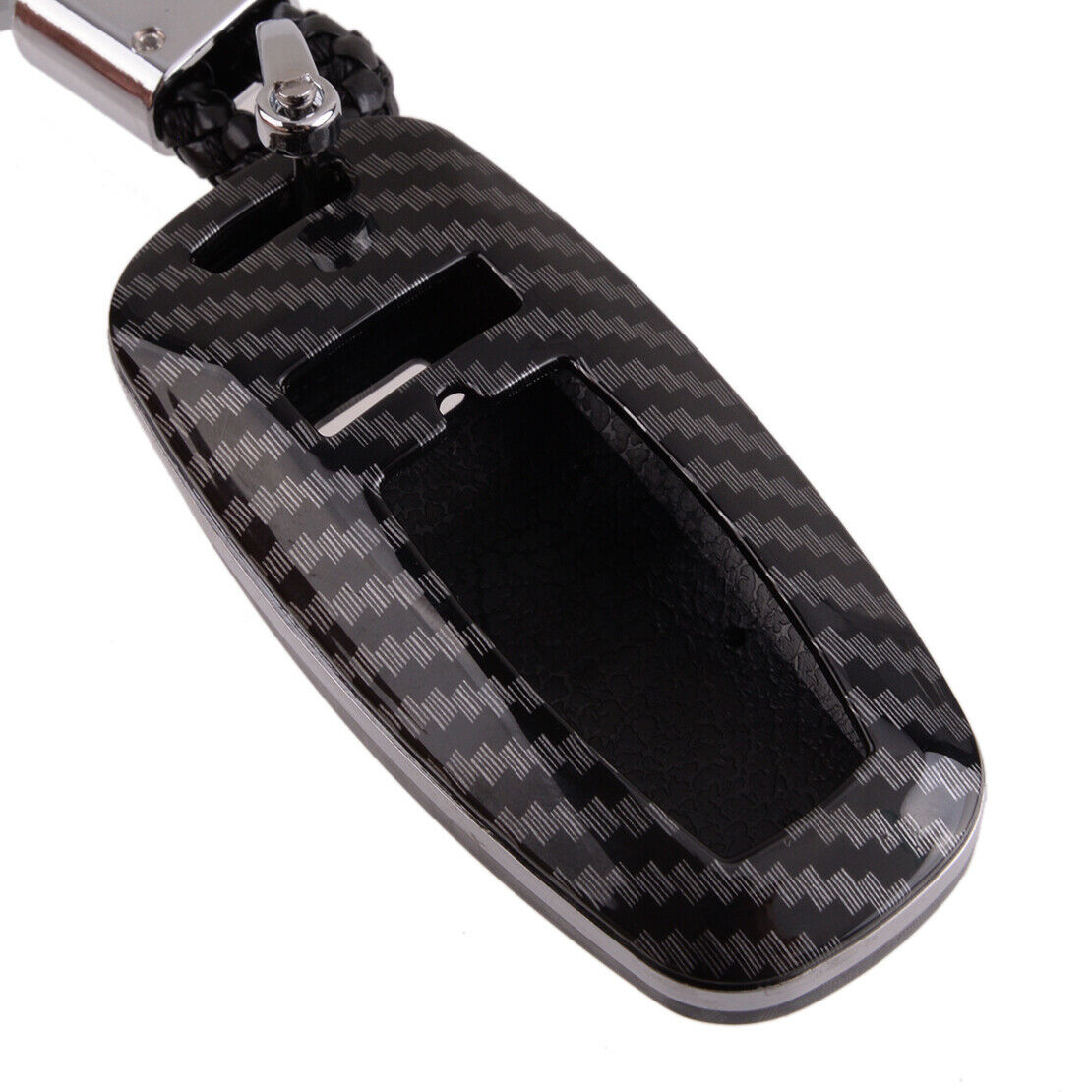 Fit For Audi A6 A7 A8 S6 S7 Carbon Fiber Texture Remote Key Fob Cover Key Case
