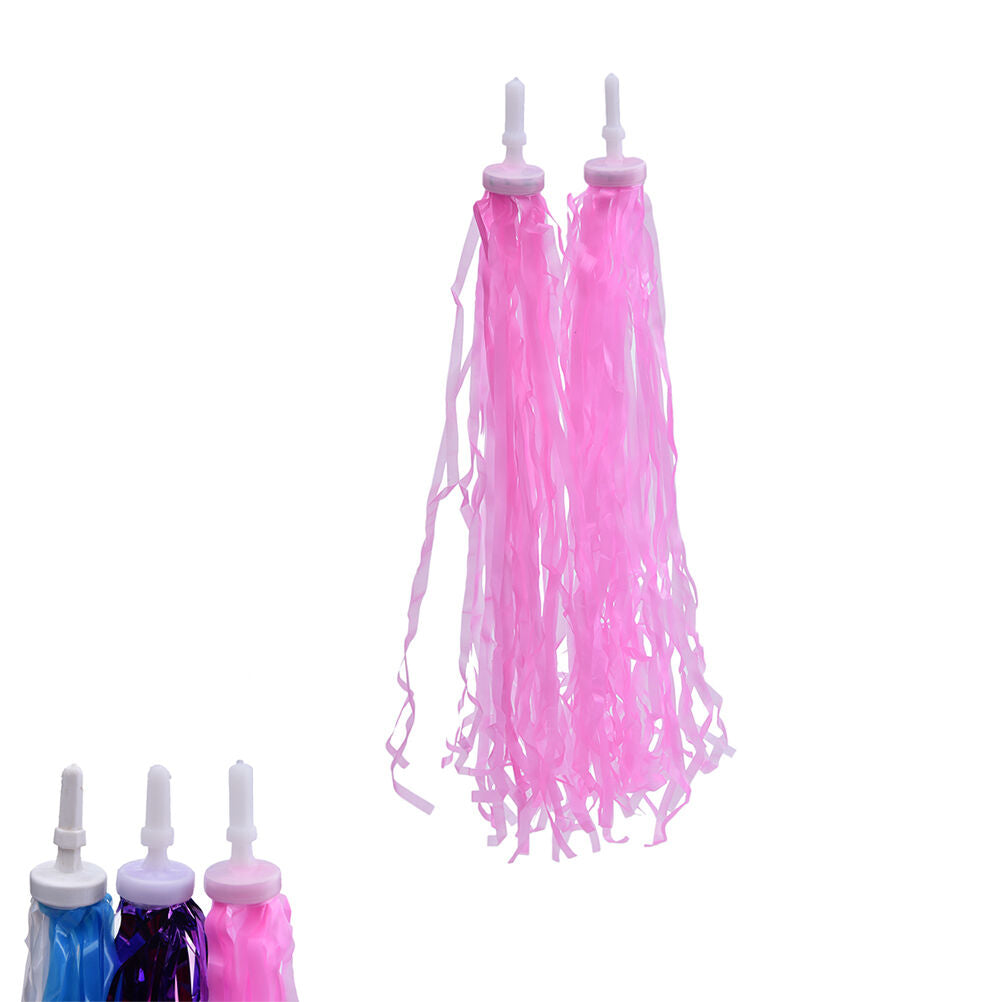 Bicycle Bike Cycling Tricycle Kid Girl Handlebar Streamers Tassels 2 Pack .l8