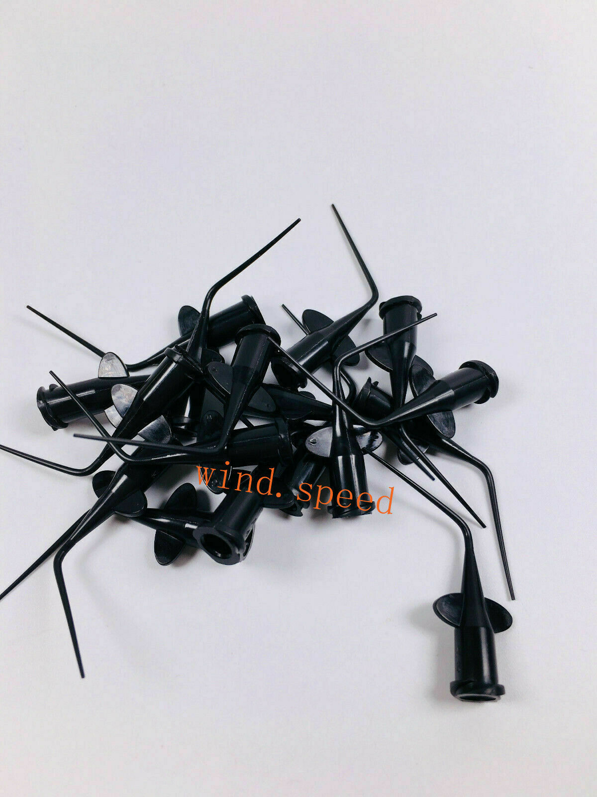 1000pc Dental Irrigation Refill Tip Root Canal Disposable Syringe Tip 0.35 Black