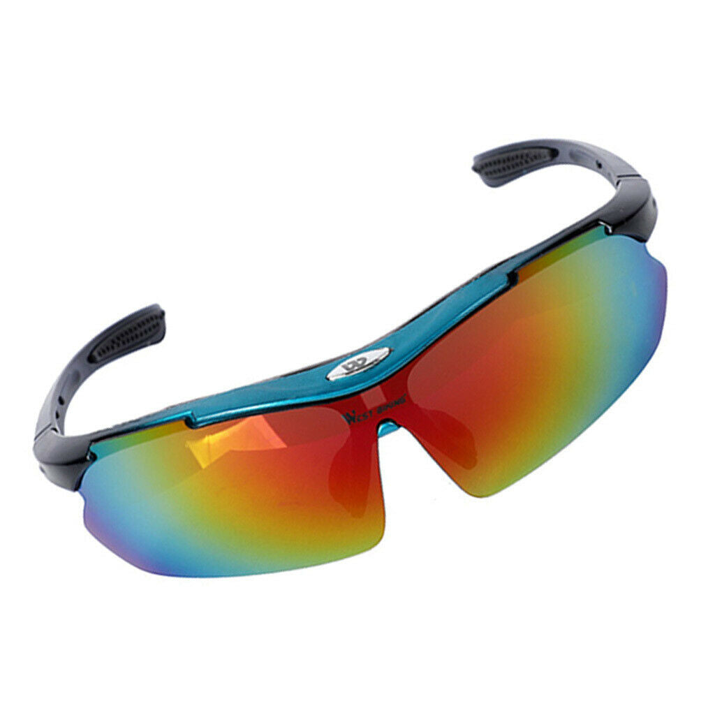 Polarized Cycling Glasses Sports Fishing UV400 Sunglasses Goggles Red