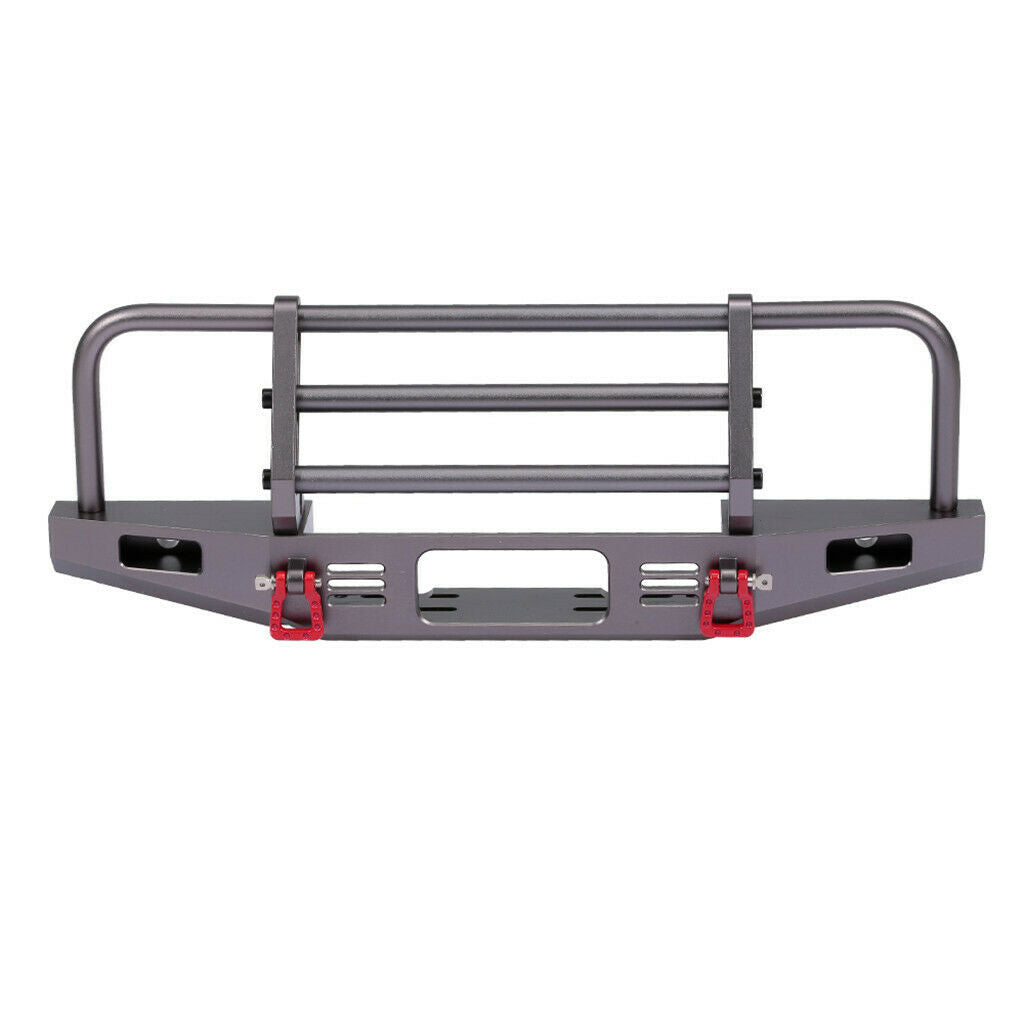 RC Car Metal Front Bumper Rock Crawler Car Accessory for TRX4 Axial Scx10